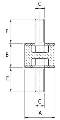 GeTech trillingsdemper type A